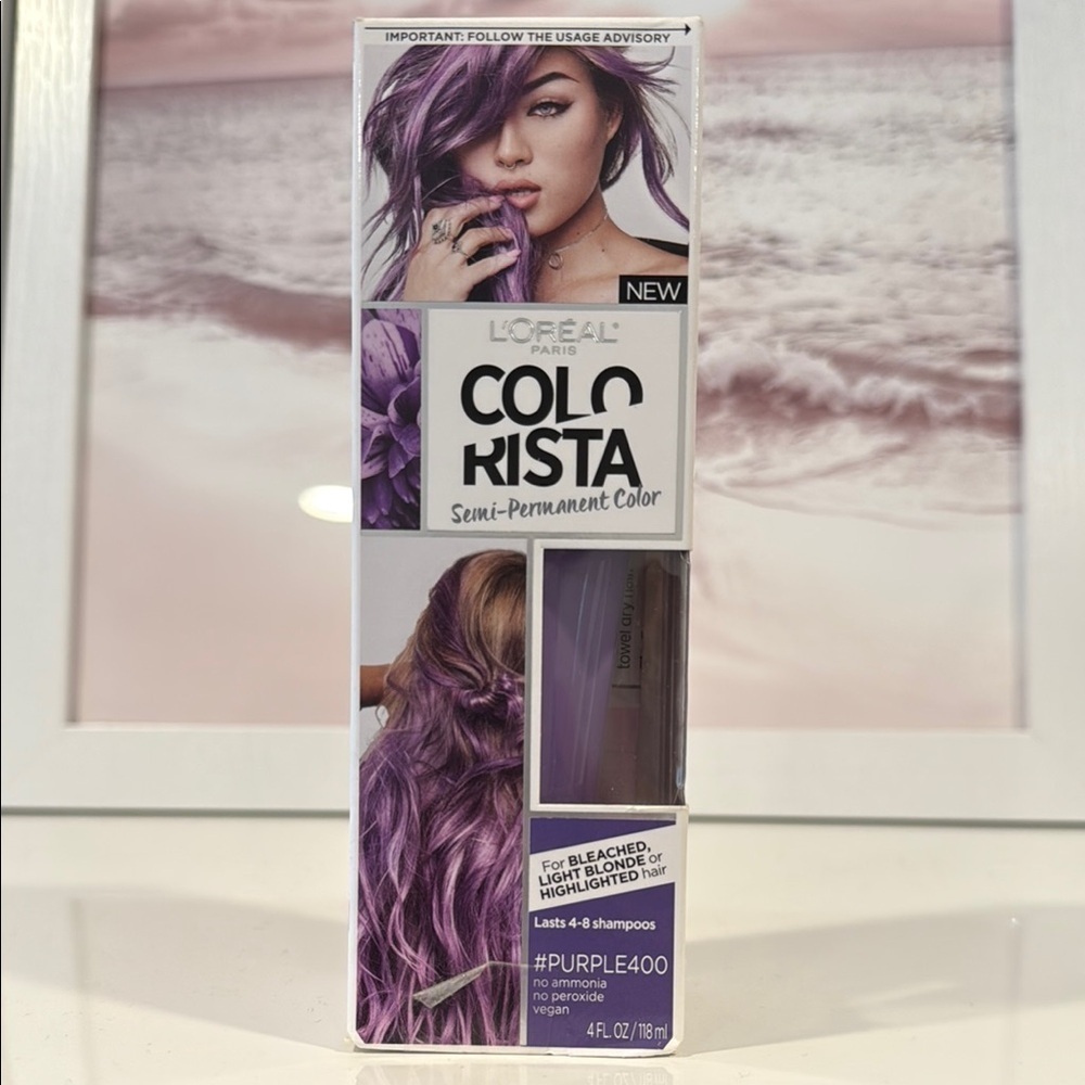 L'Oreal Purple Hair Color Vibrant Semi-Permanent